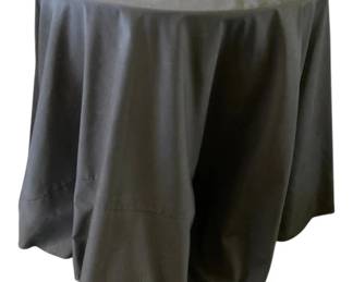 384 - Table w/ Black Tablecloth - 30 x 30