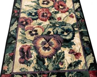 1338 - Floral Rug - 64 x 92
