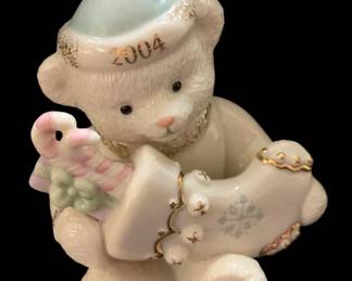 827 - Lenox 2004 Christmas Ornament - 3.5" Tall