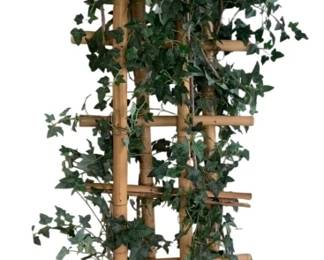 474 - Bamboo Lattice w/ Artificial Vines - 72" tall