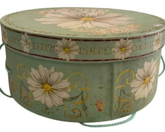 437 - Deco Hat Box - 6 x 14