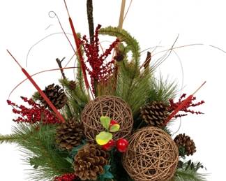 1030 - Handmade Artificial Floral Arrangement (Description): 36 x 14 x 24