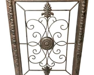 199 - Decorative Metal Wall Frame - 21 x 16