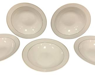 1384 - 5pcs Royal Norfolk Bowls - 8.5"