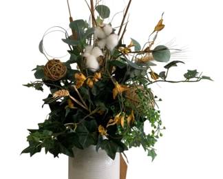 453 - Artificial Arrangement in Art Deco Jug (Description): 29 x 18 x 18