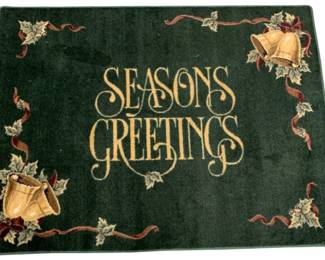 1345 - Season Greetings Rug - 47 x 63