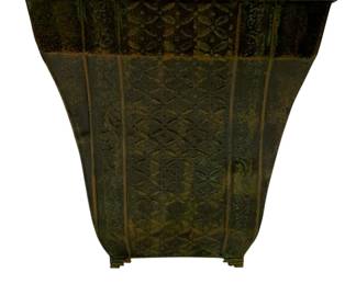 868 - Metal Planter - 16.75 x 15.75 x 15.75