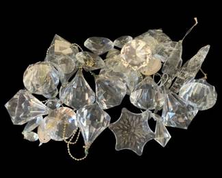 119 - Assorted Crystal Ornaments