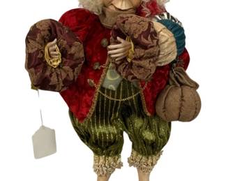 1331 - Lam Lee Shakespearean Jester Doll - 16 Inches Tall