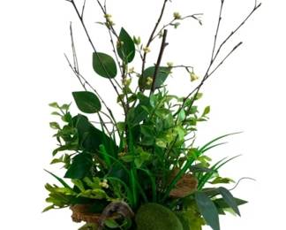 368 - Flower Arrangement in Planter - 29 x 12 x 14