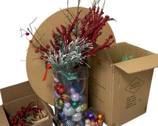 1290 - Assorted Christmas Items and More