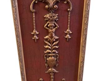 400 - Wood Wall Plaque - 27 x 15