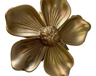 94 - Mid Century Flower / Tidbit Tray (Description): 1.5 x 6.5