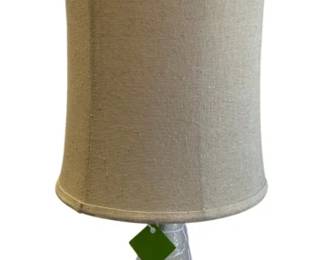 318 - Lamp - 28" Tall (Description): Used as is electric/electronic/mechanical item. No guarantee all components, untested.