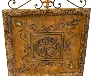 403 - Metal Wall Plaque - 28 x 24