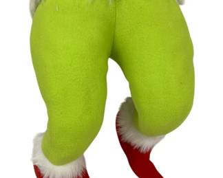 1040 - Plush Decorative Grinch Legs - 18 x 10 x 16