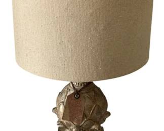 106 - Pineapple Lamp - 24" Tall (Description): Used as is electric/electronic/mechanical item. No guarantee all components, untested.
