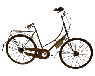 607 - Decorative Metal Bike Wall Hanging - 23 x 34