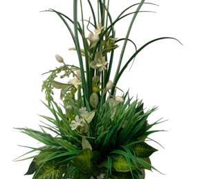 276 - Watering Can Faux Arrangement - 27 x 13 x 13