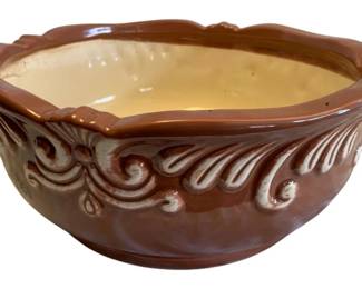 377 - Pottery Bowl - 5 x 12.5