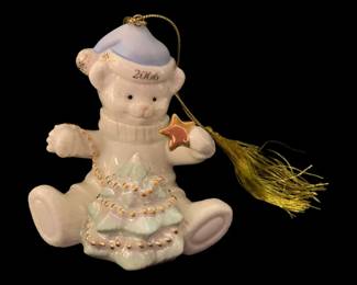 823 - Lenox 2006 Christmas Ornament - 3.5" Tall