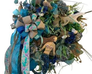 46 - Mermaid Wreath - 48 x 30
