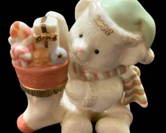 835 - Lenox 2008 Christmas Ornament - 3.75" Tall