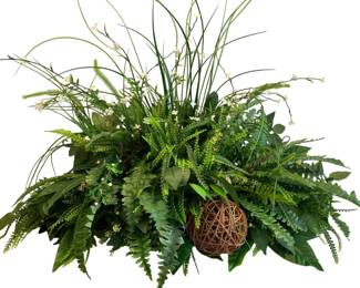 407 - Handcrafted Faux Centerpiece - 24 x 40 x 15