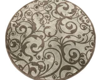 1420 - Round Turkish Rug - 63 Inches Round