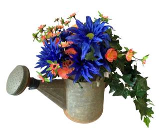17 - Watering Can w/ Arrangement - 17 x 23 x 15