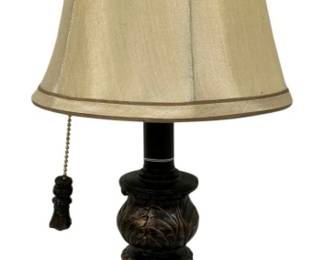 1325 - Lamp - 19 Inches Tall (Description): Used as is electric/electronic/mechanical item. No guarantee all components, untested.