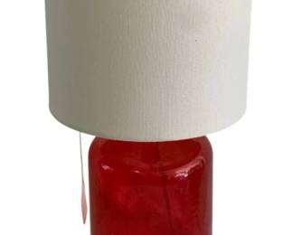 430 - Lamp - 22" tall (Description): Used as is electric/electronic/mechanical item. No guarantee all components, untested.