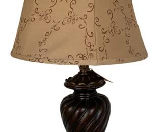 471 - Table Lamp - 27" (Description): Used as is electric/electronic/mechanical item. No guarantee all components, untested.