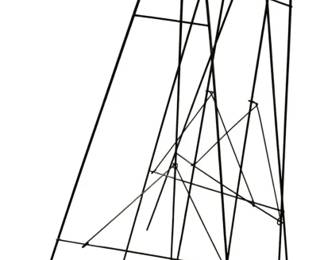 1158 - 3 Wreath Holders / Stands - 48"