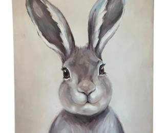 115 - Bunny Canvas Art - 32 x 24