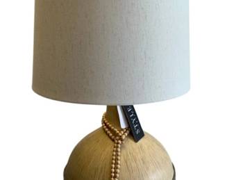 390 - Stylecraft Lamp - 30" Tall (Description): Used as is electric/electronic/mechanical item. No guarantee all components, untested.
