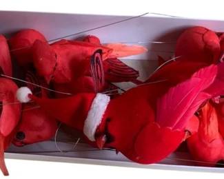 1269 - Box Lot of Red Cardinals - 14 total