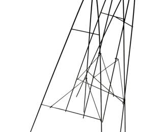 1160 - 3 Wreath Holders / Stands - 48"