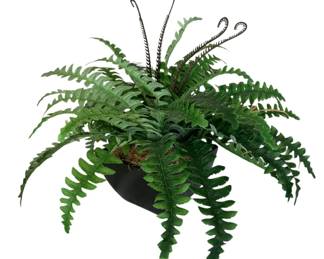 480 - Artificial Fern in Planter - 16 x 20 x 20