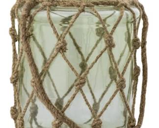 363 - Elk Home Sea Garden Vase, Natural Materials (Description): 8x8x8