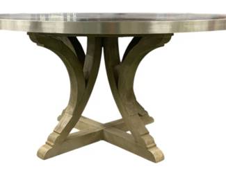 4144 - Alden Home Round Dining Table 31 x 60
