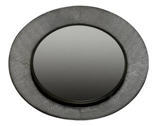 2721 - Three Hands Metal Framed Wall Mirror (Description): 23.5" Round