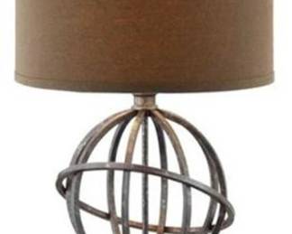 441 - Elk Home Lichfield Table Lamp 25" (Description): Electric/electronic/mechanical item - No guarantee all components, untested.
