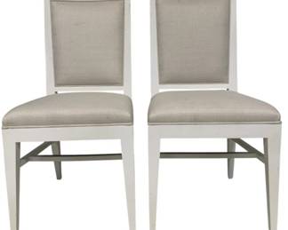4079 - Pair Alden Home Side Chairs (Description): 39 x 19 x 20