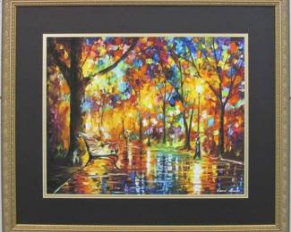 9101 - Colorful Night by Leonid Afremov (Description): 26 X 22