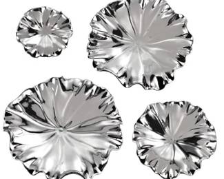 298 - Elk Signature Petal Bowl Set of 4 13x13"