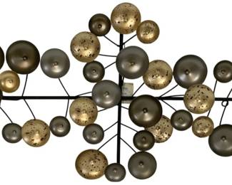 8558 - Three Hands Metal Wall Decor - 37.75 x 1.5 x 16.5