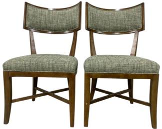 4016 - Pair Alden Home Kismos Upholstered Chairs (Description): 38 x 21 x 22