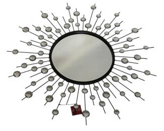 2688 - Three Hands Decorative Wall Mirror - 31.5" Round