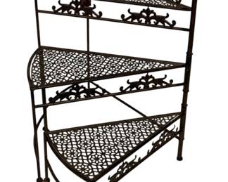 2727 - Three Hands Metal 3 Tier Plant Stand (Description): 27 x 20.5 x 11.5